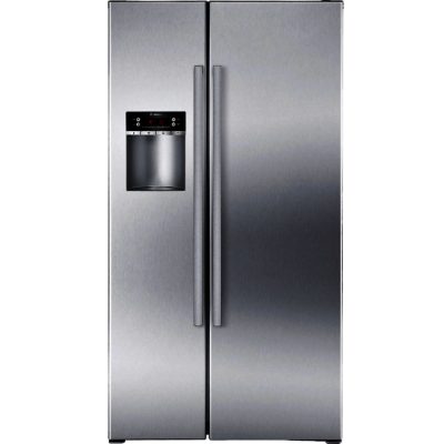 Bosch EXXcel KAD62V40GB American Fridge Freezer in Stainless Steel Look